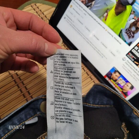 Carhartt Mens Relaxed Fit Jeans 36x30 Blue Denim Built-In Warm - Picture 11 of 12